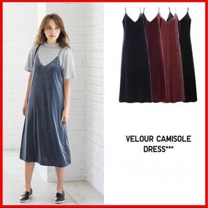 Uniqlo Black V-Neck Dress